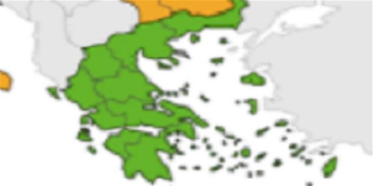 Covid-19: «Πράσινη» η Ελλάδα στον τελευταίο χάρτη του ECDC